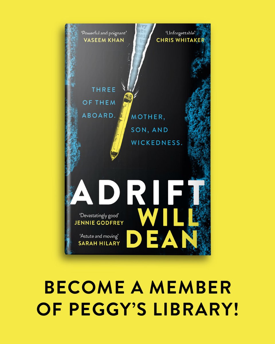 Would you like to have YOUR name printed in the hardback edition of ADRIFT? 

Become part of the book (and Peggy’s library) here:

hachette.co.uk/landing-page/b…
