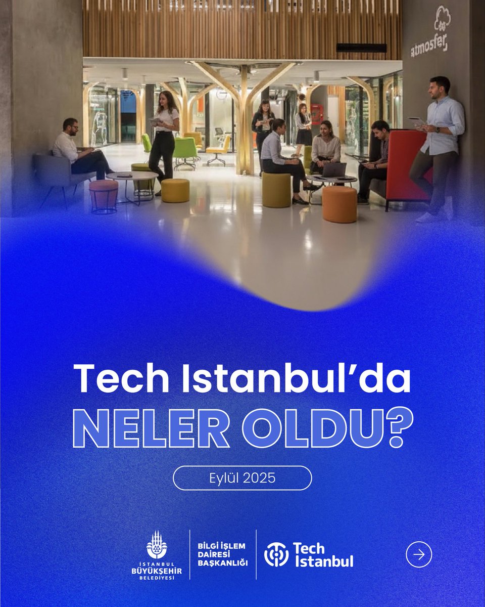 ibbtechistanbul's tweet image. Eylül ayında Tech Istanbul’da düzenlenen eğitim, etkinlik, topluluk buluşmaları ve öne çıkan detayları sizin için derledik. 🚀#TechIstanbul #GirişimciliğinBuluşmaNoktası #girişimcilik #teknoloji #inovasyon