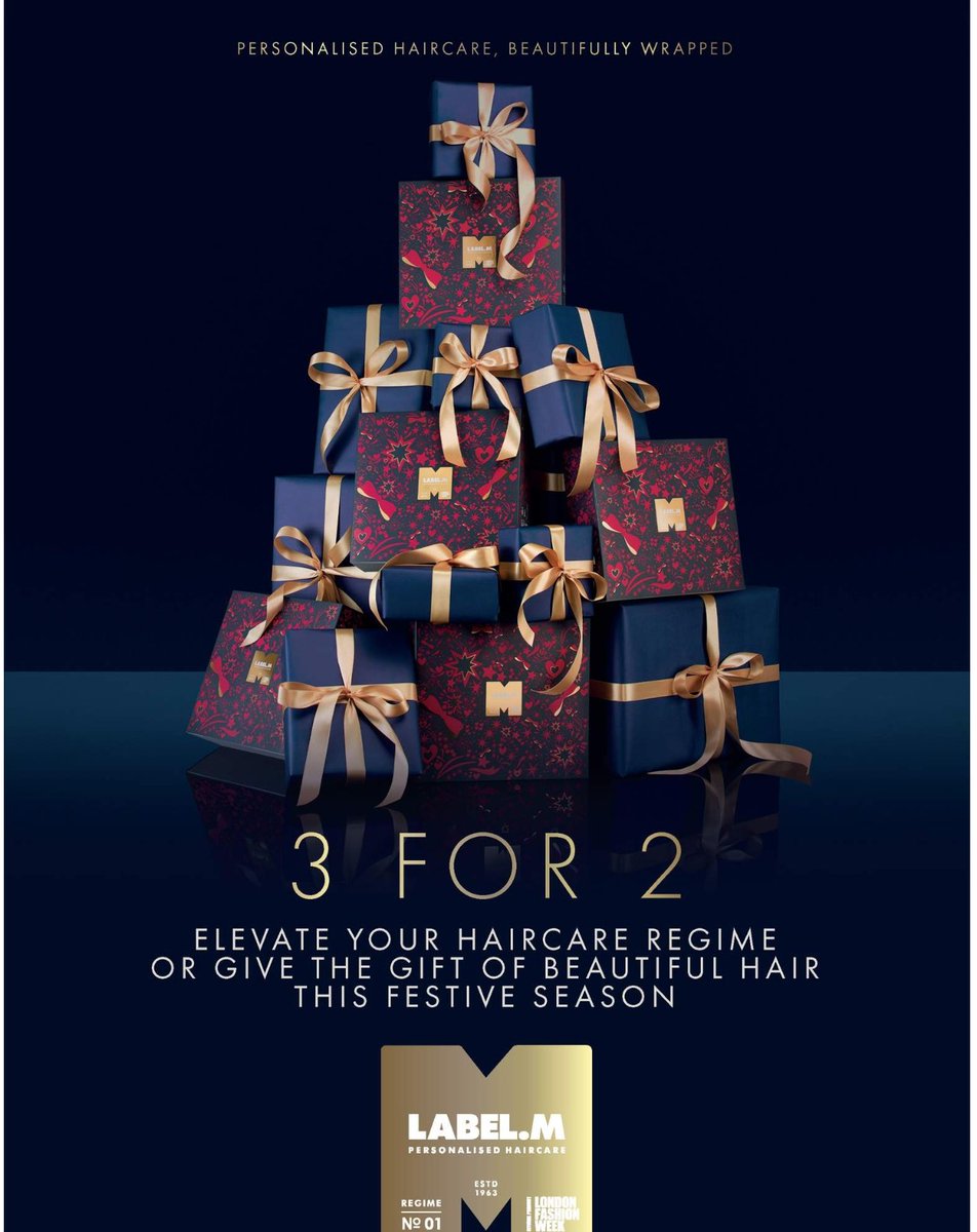 ToniandGuyJsy's tweet image. Back due to popular demand!
 When clients purchase any two LABEL.M products, they’ll receive a third product FREE.
The lowest-priced product will be complimentary.
Mix and match across the full LABEL.M range from 15th Oct-31st Dec 25.
#toniandguyjersey 
#labelm