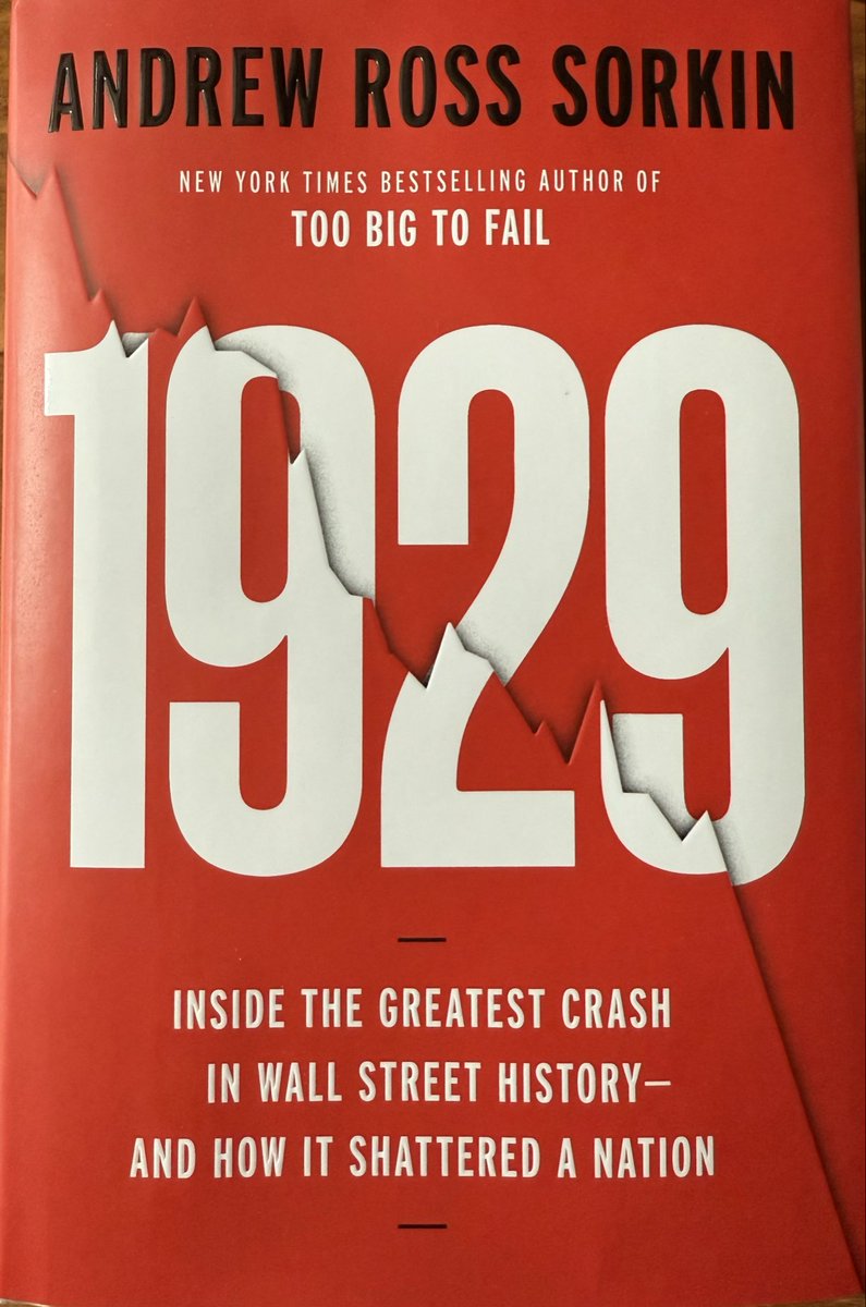 elerianm's tweet image. A great read!
This well-written and entertaining book takes the reader on an engaging journey through the 1929 crash and its aftermath.
It explores how the ambition, greed, hubris, and resilience of the main actors forever changed the course of finance and the economy.…