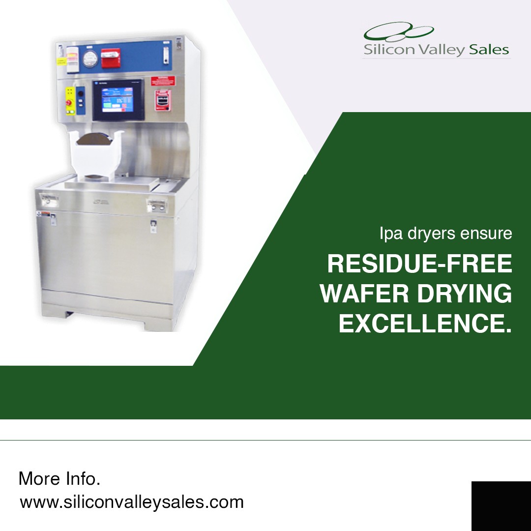 siliconvalley03's tweet image. Achieve spotless results every cycle with our premium IPA dryers. Engineered for defect-free drying, lower surface tension, and max wafer yield.
 💼 Contact Silicon Valley Sales today to find your ideal unit.
 
 siliconvalleysales.com

#IPADryers #WaferDrying #SemiconductorTools