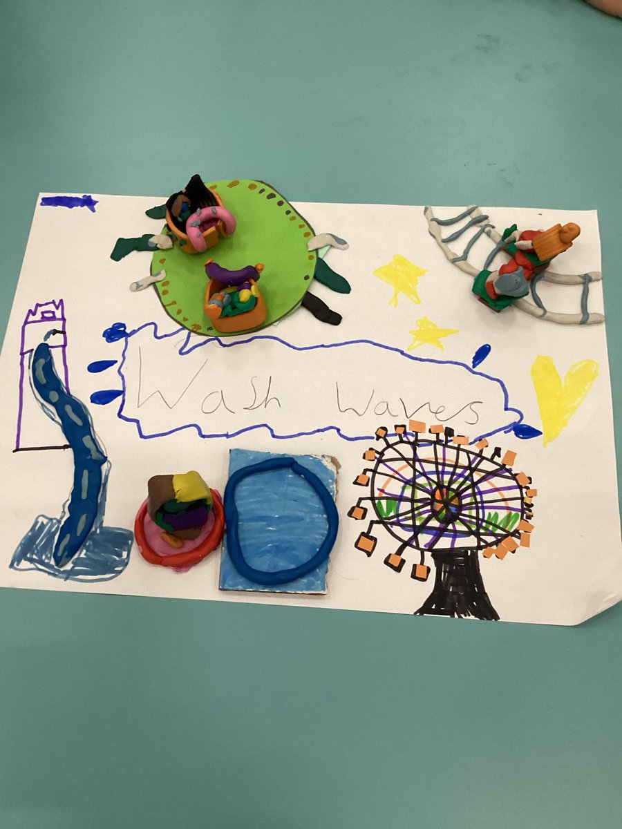 Year 3 and 4 - Careers / Enterprise Day -The pupils were given the task of creating their own theme park thinking about the opportunities that will be open to them once Universal Studios opens in Bedford in 2031.