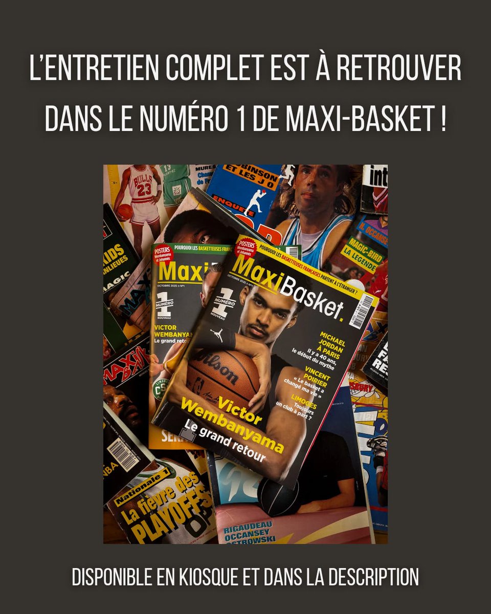 Jacques Monclar sans filtre 🌟

L'homme au 201 sélections avec les Bleus s'est livré dans le numéro 1 de MaxiBasket, disponible en kiosque et sur notre site.

Dans le même temps, un livre écrit par Rémi Reverchon, retraçant ses nombreux accomplissements est sorti chez Amphora.