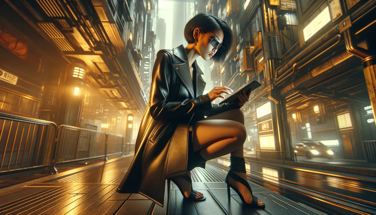 Enter Matrix? Not exactly.  🤳🌀

With #Genify app, you can create and enter any world of possibilities!