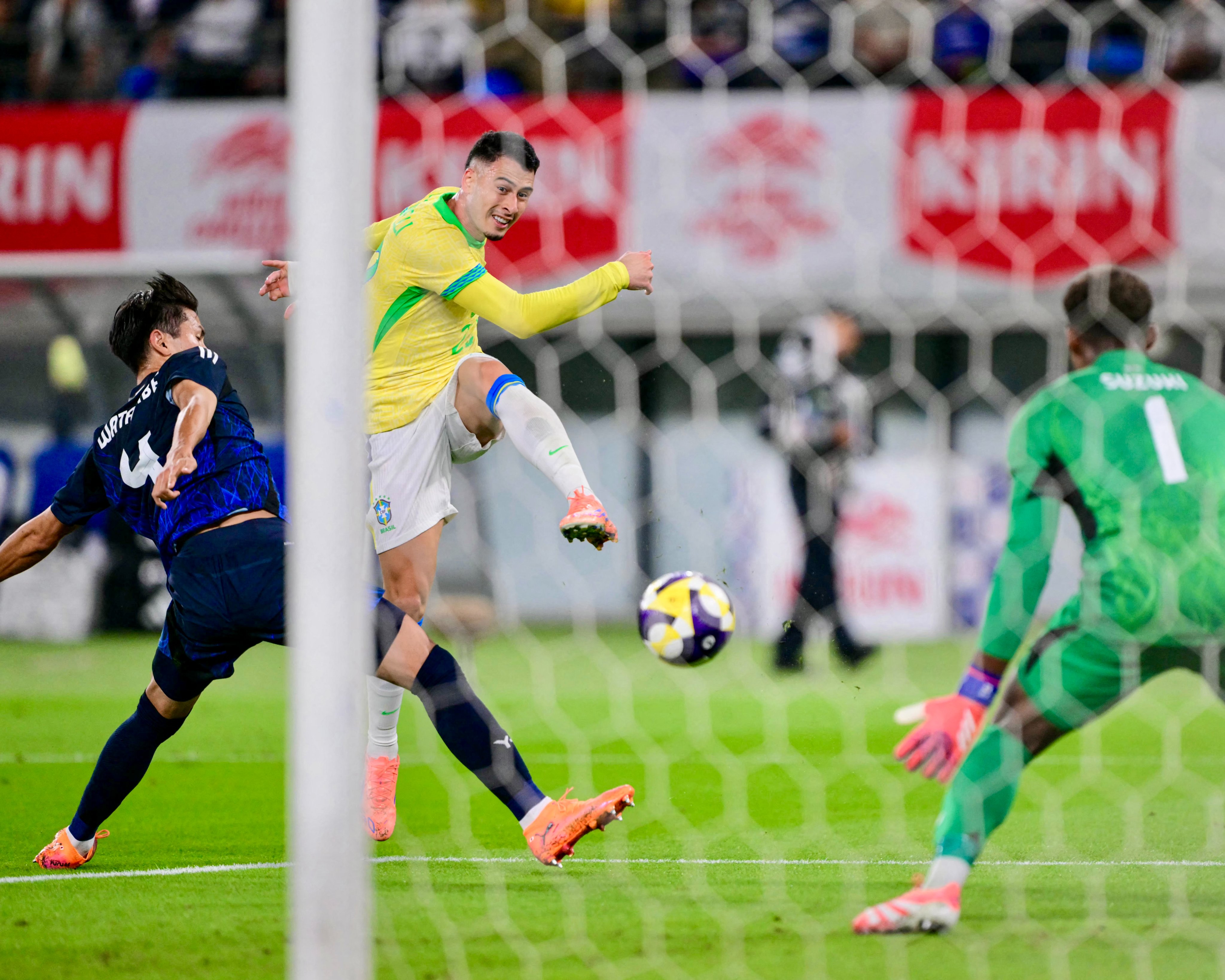 日本代表 上田綺世 祝ブラジル撃破 #18 ユニフォーム IU0964