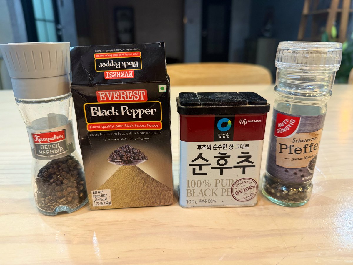 За ийш тийшээ явж байгаа найзууддаа хар перец захиад л байна. Бариад ирэхээр нь туршиж үзээд нэг талд нь гаргачаад хэлэмц  😌 Одоогоор эд нарыг туршсан байна өлбийсөн юмнууд ккк