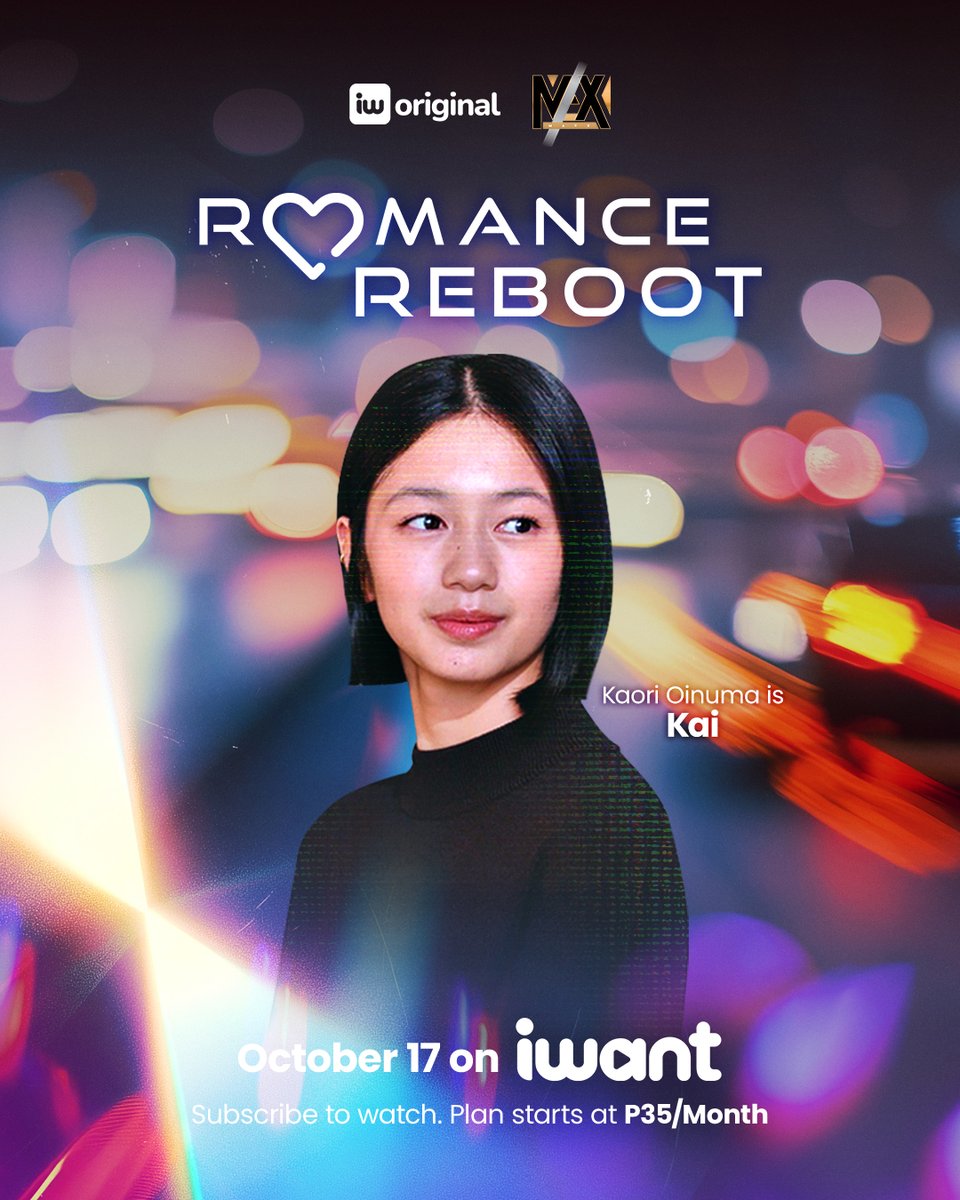 ofc_iwant's tweet photo. How do you restart a tired heart?

Kaori Oinuma is Kai in #RomanceReboot. Streaming this OCTOBER 17, 8PM on iWant!
Subscribe to watch. Go to https://t.co/qi29W4Wiu9 now!

@kaori_oinuma https://t.co/lzpXNV6TJ0