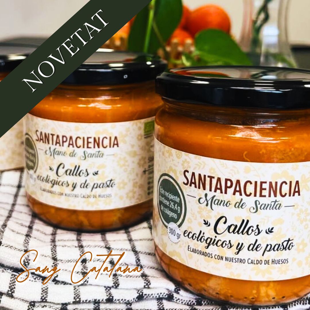 Família!
Novetat "CALLOS" Ecològics...cuits amb Brou d'Ossos. @caldosantapaciencia 

Una Bomba de Nutrició!💪😍
Cada envàs conté 46g de Proteïna i 26,4g de Col.lagen.

Compri ara .... i Ho rebrà dilluns 20/10
👉sangcatalana.cat/cremes-i-brou-…

PORTS GRATUÏTS. 
Comandes superiors a 30€