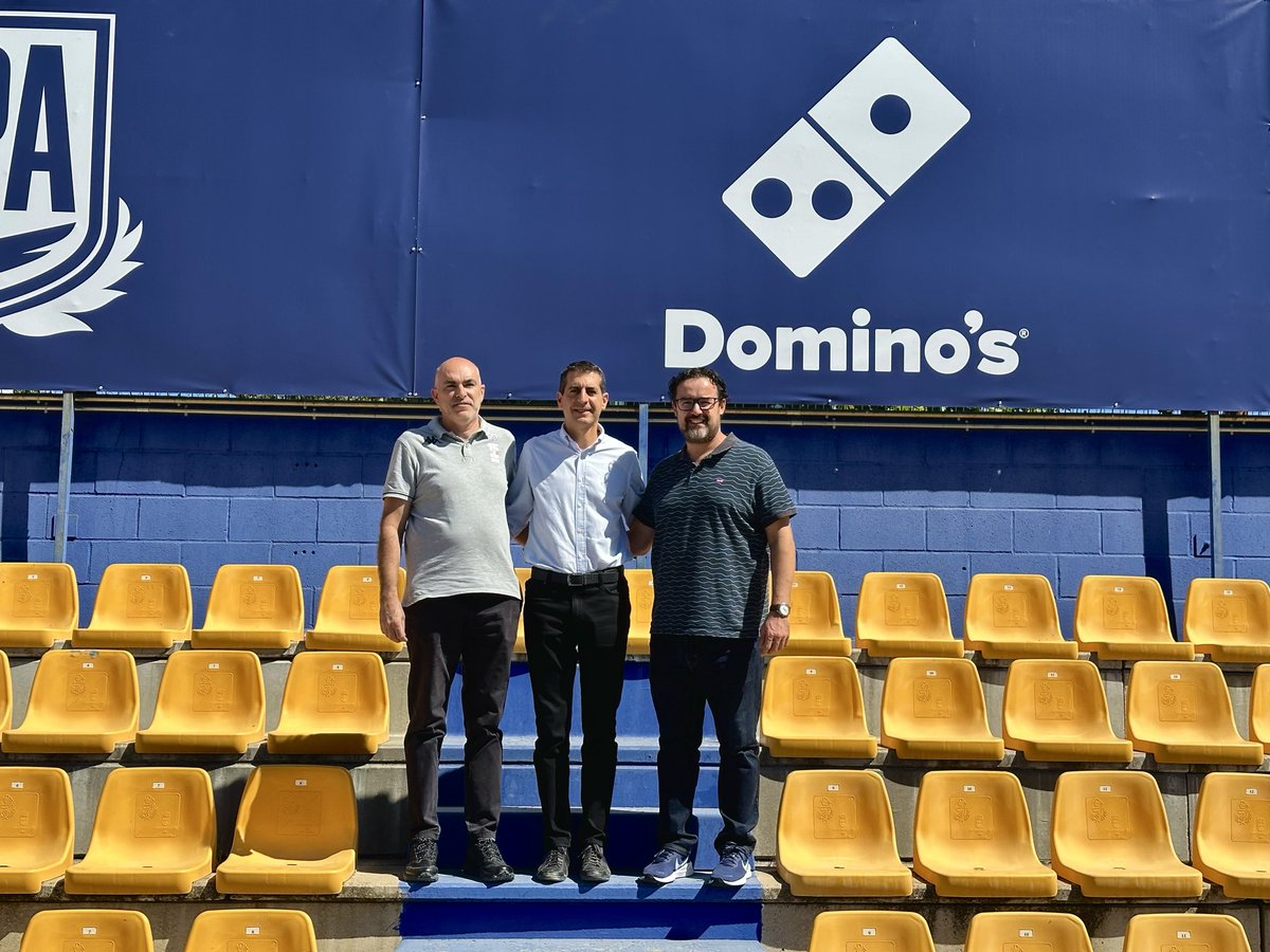 A.D. Alcorcón (@ad_alcorcon) on Twitter photo Un año más, <a href="/DominosPizza_ES/">Domino's Pizza España</a> renueva como patrocinador de nuestro club
Contará con presencia en las vallas del estadio y ofrecerá descuentos exclusivos para nuestros abonados durante la temporada
¡Muchas gracias por la confianza! 🍕💛 Un año más, <a href="/DominosPizza_ES/">Domino's Pizza España</a> renueva como patrocinador de nuestro club
Contará con presencia en las vallas del estadio y ofrecerá descuentos exclusivos para nuestros abonados durante la temporada
¡Muchas gracias por la confianza! 🍕💛