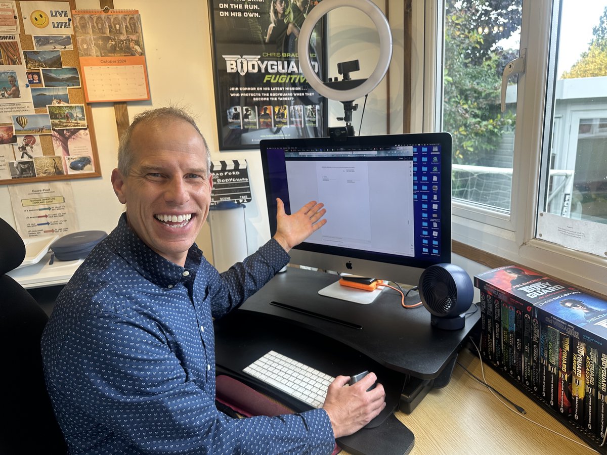 Thrilled to announce I’ve signed with the brilliant <a href="/NosyCrow/">Nosy Crow</a> ! 🐦

I’m joining the Nosy Crow Crew with a brand-new, crime-busting, stunt-fuelled adventure series.

💥 Official announcement soon 💥

A new chapter begins… so does the stunt training! 🎬#ChildrensBooks #NewSeries