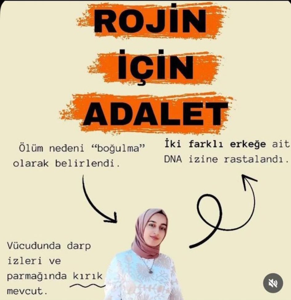 #rojinicinadalet #RojininFaileriBulunsun #RojineSesOluyorum