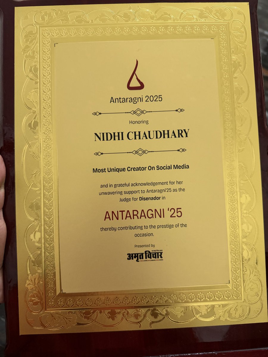 thenidhii's tweet image. Thank you IIT Kanpur for inviting me to Antaragini as a judge for the fashion shows. It was an honour to be here 😇❤️