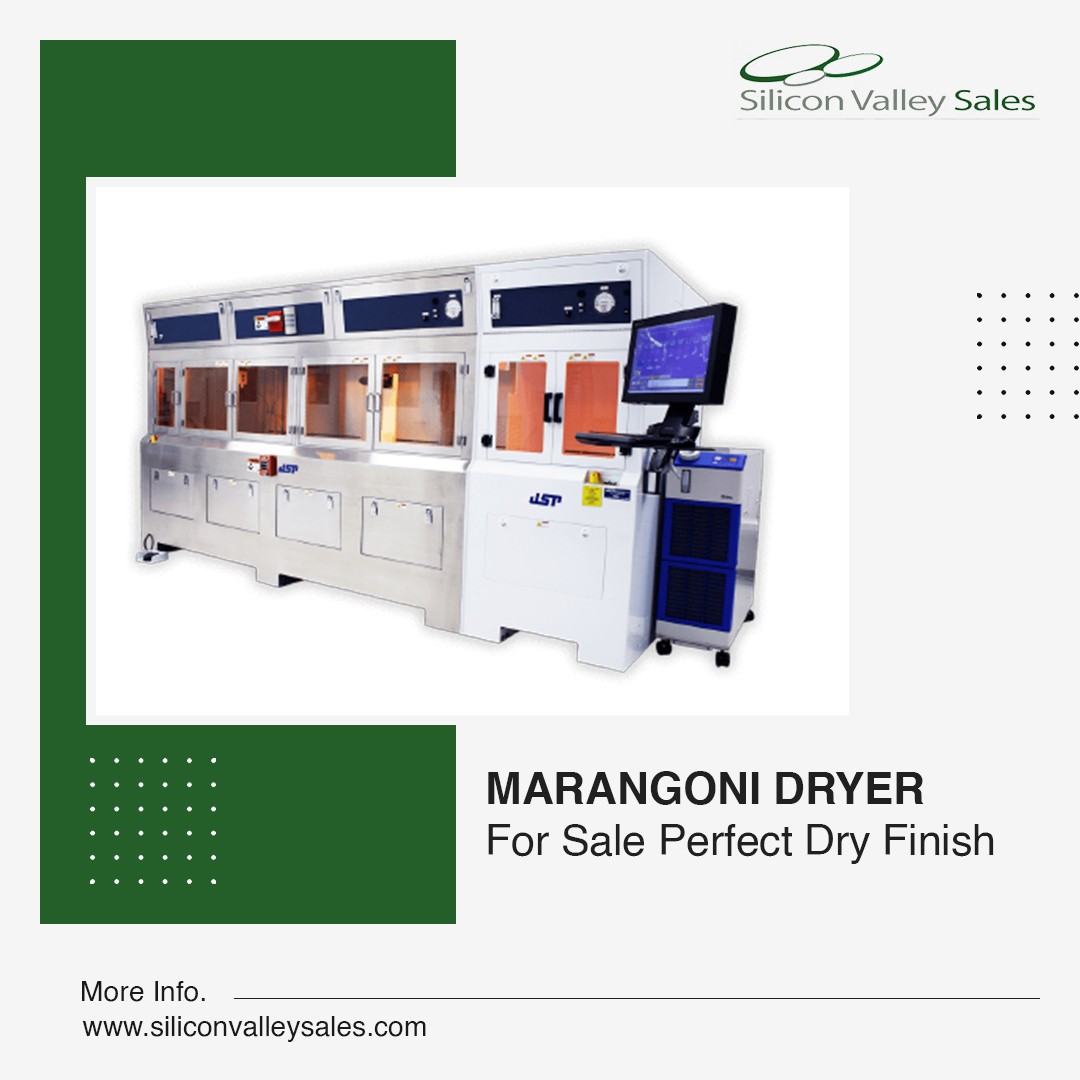 siliconvalley03's tweet image. Marangoni dryer for sale from Silicon Valley Sales: achieve streak-free, residue-free wafer surfaces using surface tension gradient drying technology. Ideal for optics, glass, MEMS, and semiconductor fabs. Enquire now1
 
siliconvalleysales.com
 
#MarangoniDryer #DryingTechnology