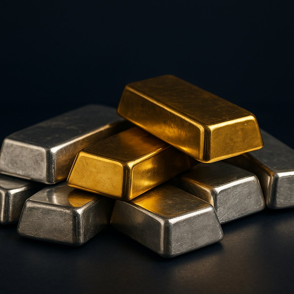 PM check (07:24) ⏱️

🟡 Gold — Dec ’25 4,155 (+0.53%) | spot 4,136 (+0.64%) → slight contango (~0.4%).
⚪ Silver — Dec ’25 50.72 (+0.58%) | spot 51.67 (−1.34%) → backwardation (~1.8%).
#Gold #Silver $GLD $GDX $GDXJ $IAU $SLV $SILJ