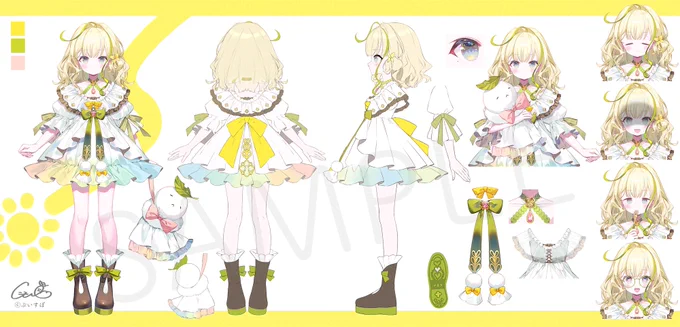 ぶいすぽっ!CN所属 日向晴さん キャラクターデザインを担当させていただきました!