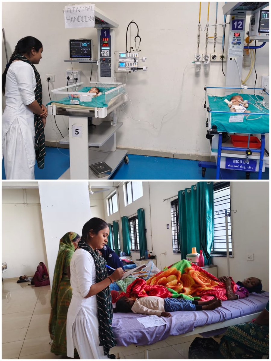 Thovadnagarmeh's tweet image. Very high risk pnc vizit&amp;amp; twins child visit at gmers vadngar 
2 twin baby cephalohematoma defect
Vadnagar 1
@CDHOMeh @irushikeshpatel