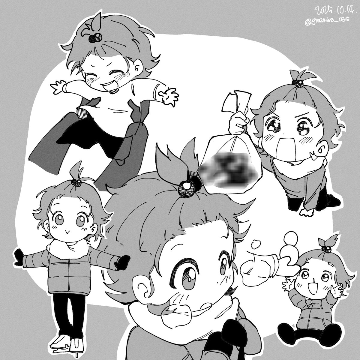 #メダリスト
논쨩