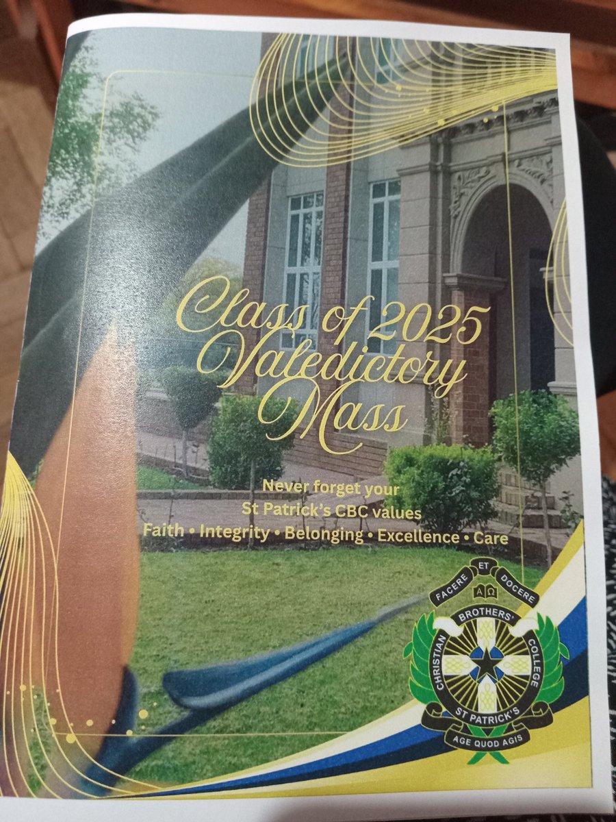 StrongAnn's tweet photo. Another #Valedictory done and dusted! #StPatricksCollege #Kby https://t.co/EOh4cgSRDw
