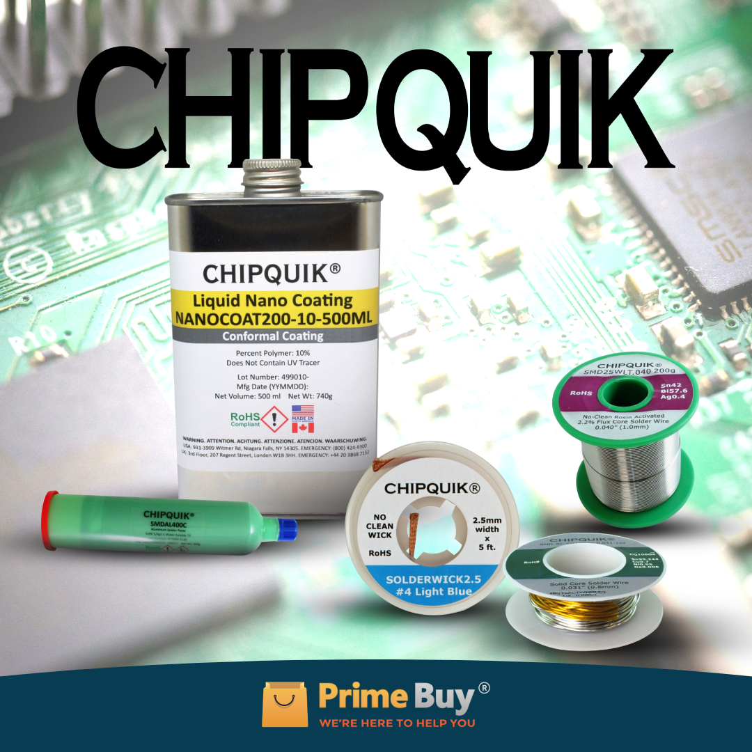 MegaSolutionsL1's tweet image. 👉bit.ly/46PDrXz Chip Quik offers solder products that are used in the electronics industry.🛒On Prime Buy, choose from solder wick, low temperature solder paste, red glue, heat sink grease, pure lead solder shot, silicone adhesive sealants, flux etc #chipquik #Soldering