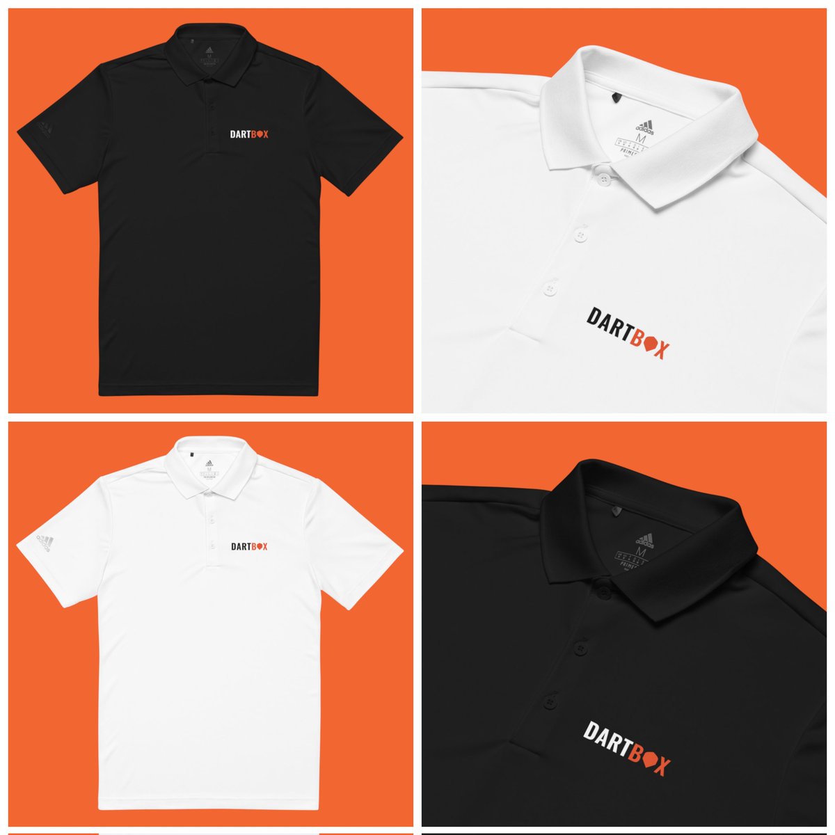 dartbox180's tweet image. Precision meets performance.
The new Dartbox x Adidas Polo is here — athletic fit, moisture-wicking, and made from 100% recycled polyester.
Available in S–2XL across the EU &amp;amp; UK only.

Play sharp. Look sharper.
#Dartbox #Adidas #PrecisionPerformancePlay #ThrowWithIntent