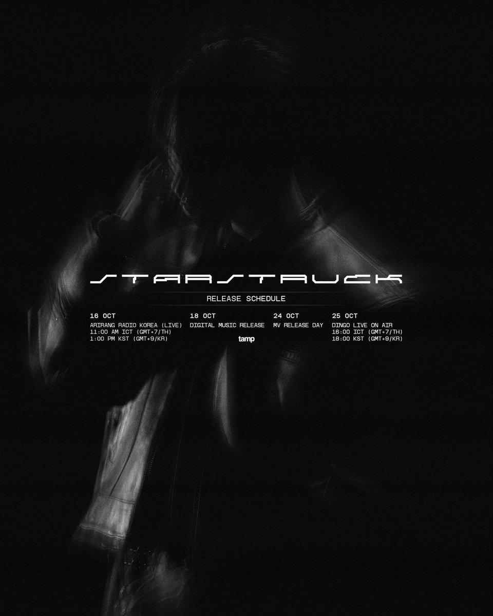 RELEASE SCHEDULE. #tamp #starstruck