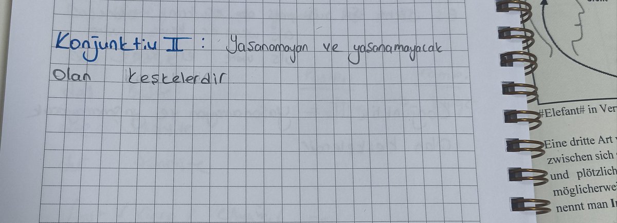 Hocam biz grammar dersine gelmiştik overthinke değil ?