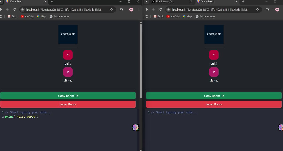 YuktiSahu234's tweet image. Experimenting with socket.io, client-server connection.
trying to complete before Diwali 😭
#Coding