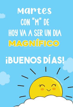 Ibeth Parga Ávila (@ibethparga) on Twitter photo #FelizMartes #14Octubre 🙂
¡Inicien el día bien informados! Los espero en #NoticiasW, de 6-7 a.m. 📰☕️
Y con la actualización informativa en <a href="/WRADIOMexico/">W Radio México</a> <a href="/los40mx/">LOS40 México®</a> <a href="/kebuenaoficial/">LaKeBuena®</a> <a href="/laqmexico/">La Q México</a>🎙️📻
👉Día Mundial de la Donación de Órganos, Tejidos y Trasplantes
👉Día Mundial de #FelizMartes #14Octubre 🙂
¡Inicien el día bien informados! Los espero en #NoticiasW, de 6-7 a.m. 📰☕️
Y con la actualización informativa en <a href="/WRADIOMexico/">W Radio México</a> <a href="/los40mx/">LOS40 México®</a> <a href="/kebuenaoficial/">LaKeBuena®</a> <a href="/laqmexico/">La Q México</a>🎙️📻
👉Día Mundial de la Donación de Órganos, Tejidos y Trasplantes
👉Día Mundial de