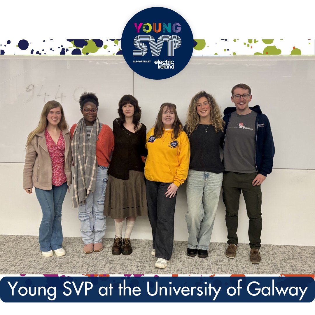 Our College Support Officer, Lauren, was at the University of Galway yesterday to host Street Outreach and Safeguarding Vulnerable Adults training with new members of the Society of St. Vincent de Paul. She also met with their Committee to talk through plans for the coming year!