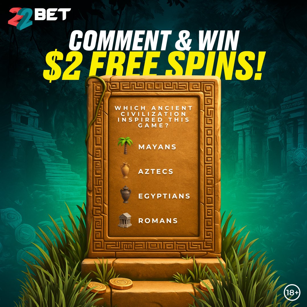 🗿 It’s #AztecMystery!

 Can you crack today’s jungle riddle? 🌴✨
The Aztec Clusters adventure hides a clue from one of the world’s greatest civilizations — but which one inspired it? 🤔

A. The Mayans 🌴
B. The Aztecs ⚱️
C. The Egyptians 🏺
D. The Romans 🏛️

💬 Drop your answer