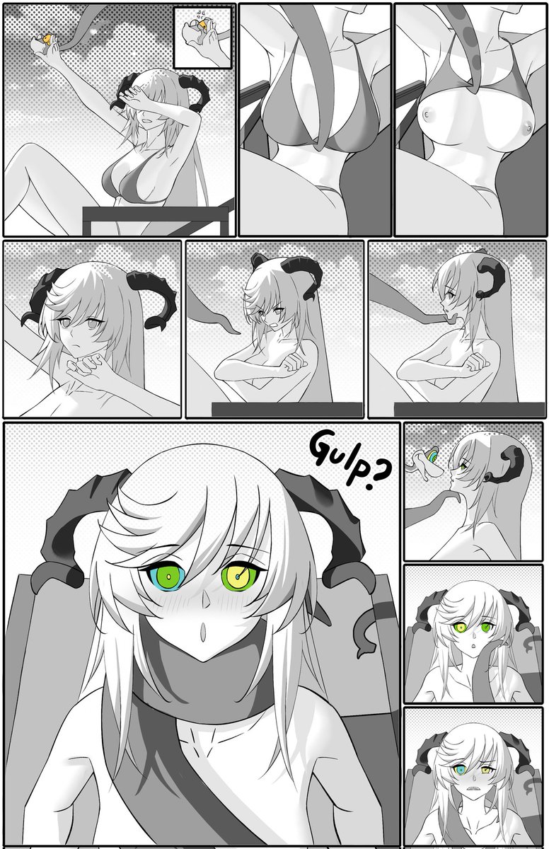 Submission is bliss~ 🦊🐍 tweet media