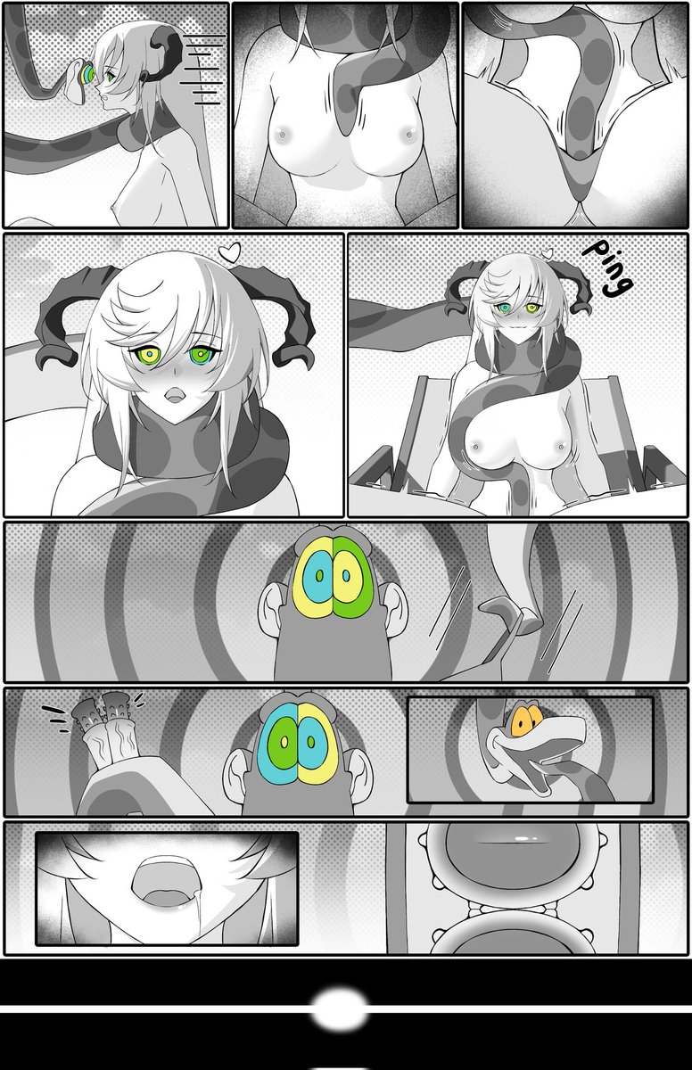 Submission is bliss~ 🦊🐍 tweet media