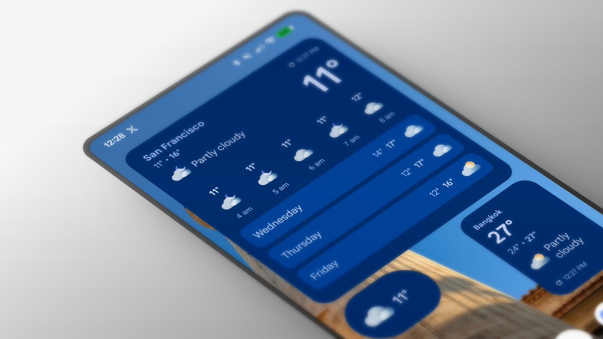 andrewpmoore's tweet image. Been busy working on home screen widgets for @gusty_app, not without its challenges, especially when new to swiftui and compose, but happy with the result #buildinpublic #FlutterAppDevelopment