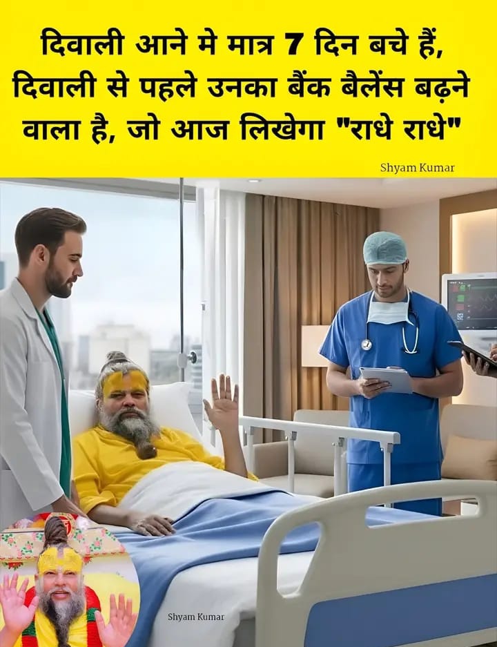 acharyaveda_'s tweet image. कल शाम तक कोई अच्छी खबर मिलेगी बस मन से एक बार ( राधा राधा ) लिख दो..