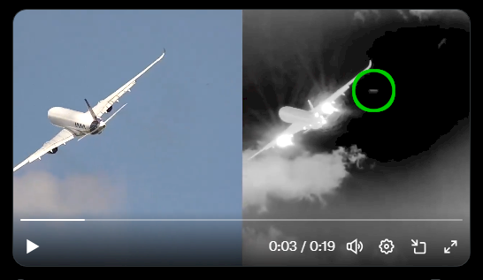 JoaoAntGarcia's tweet photo. @Turbinetraveler A UFO?
At 3 seconds into the video, you can see something crossing the screen at an exceptionally high speed. https://t.co/fUvQI7tZtz