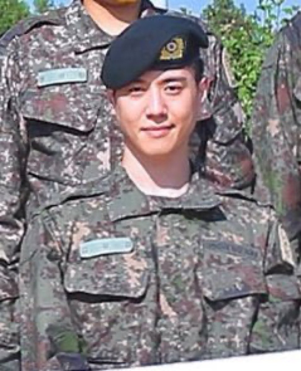 GOT7’s Kim Yugyeom in new picture from the military.