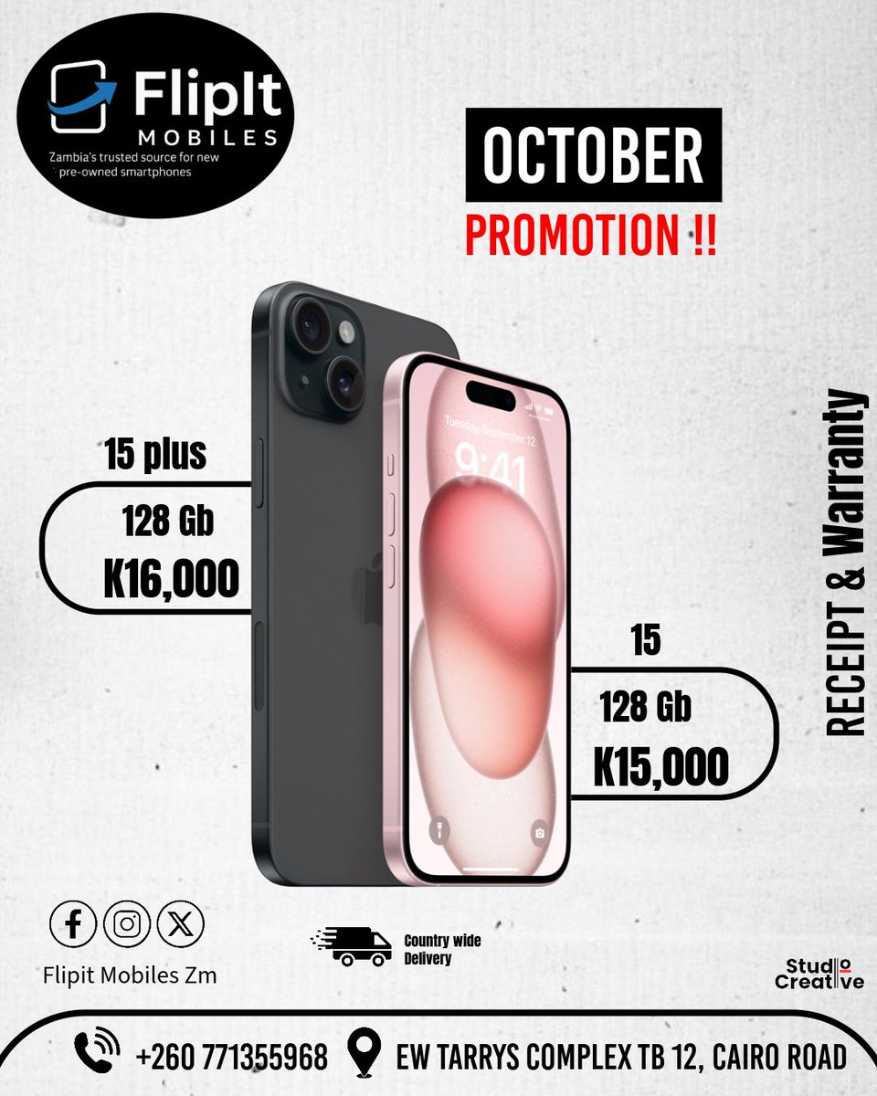 October promotions

Please retweet someone on your TL might need this 🙏🏾