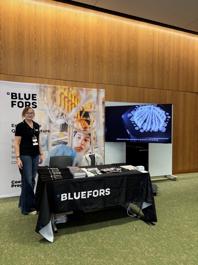 BlueFors_Ltd's tweet image. It&apos;s #Quantum Industry Day in Switzerland!
We’re excited to be part of this event that brings together academic and industrial R&amp;amp;D to accelerate #quantumtechnology development. 
We are booth 6 showcasing our cryogenic measurement systems.
@QIDiS8 #QIDiS2025 #CoolForProgress