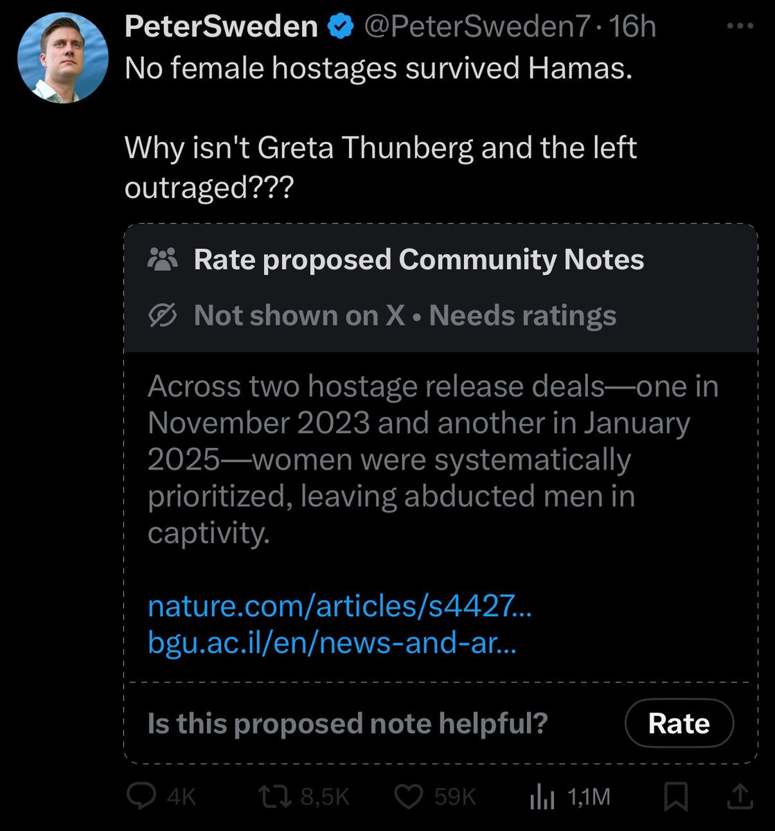 goddeketal's tweet image. The lie stays up because it performs. That tells you everything about what this account really is.