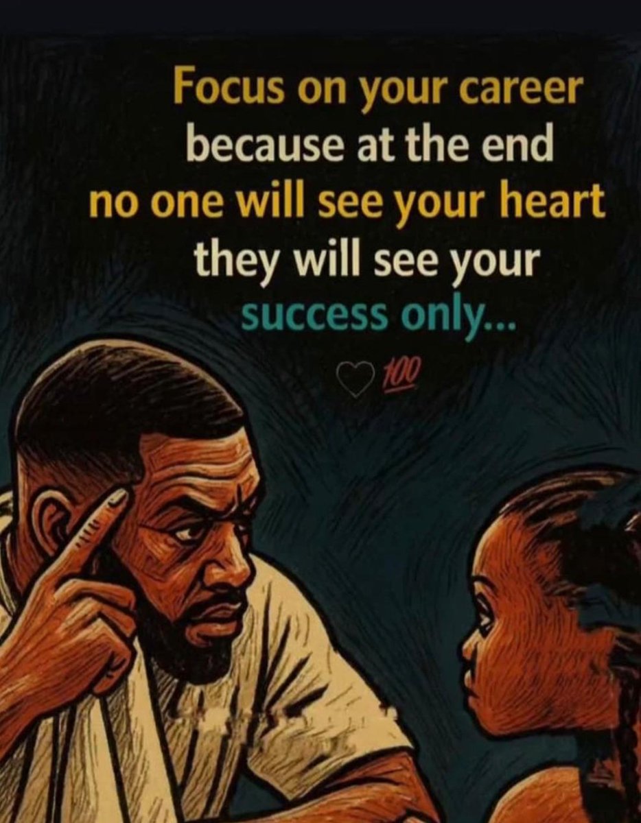 introvert1010's tweet image. Focus on your career, because at the end, nobody will see your heart—they’ll only see your success. 💯
#CareerGoals
#SuccessMindset #Tuesdaymotivations #WorkHardDreamBig