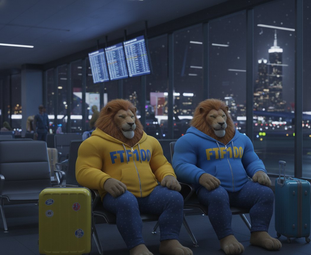 Preparation. Patience. Takeoff. 🚀 Airports and charts — same game, Lions 🦁#FTF100.