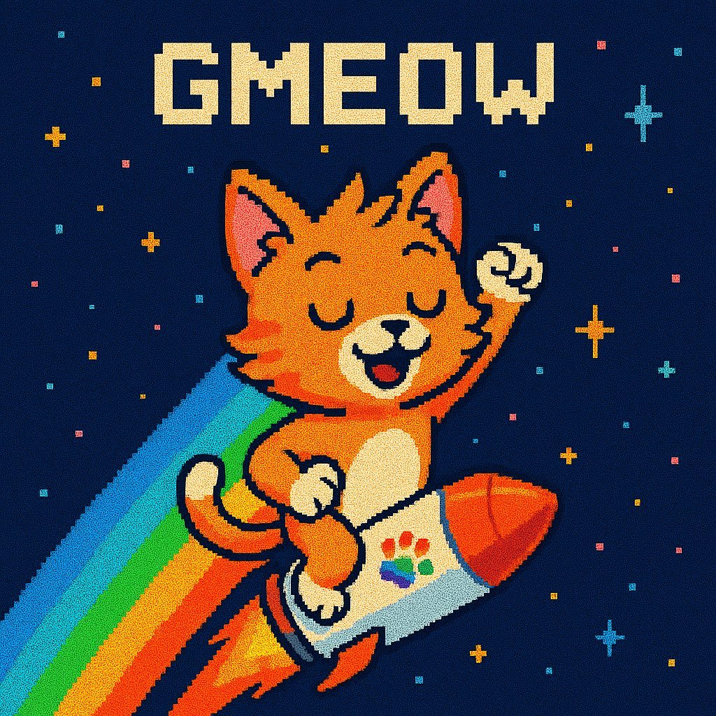 GMEOW fam! 🌈🐾