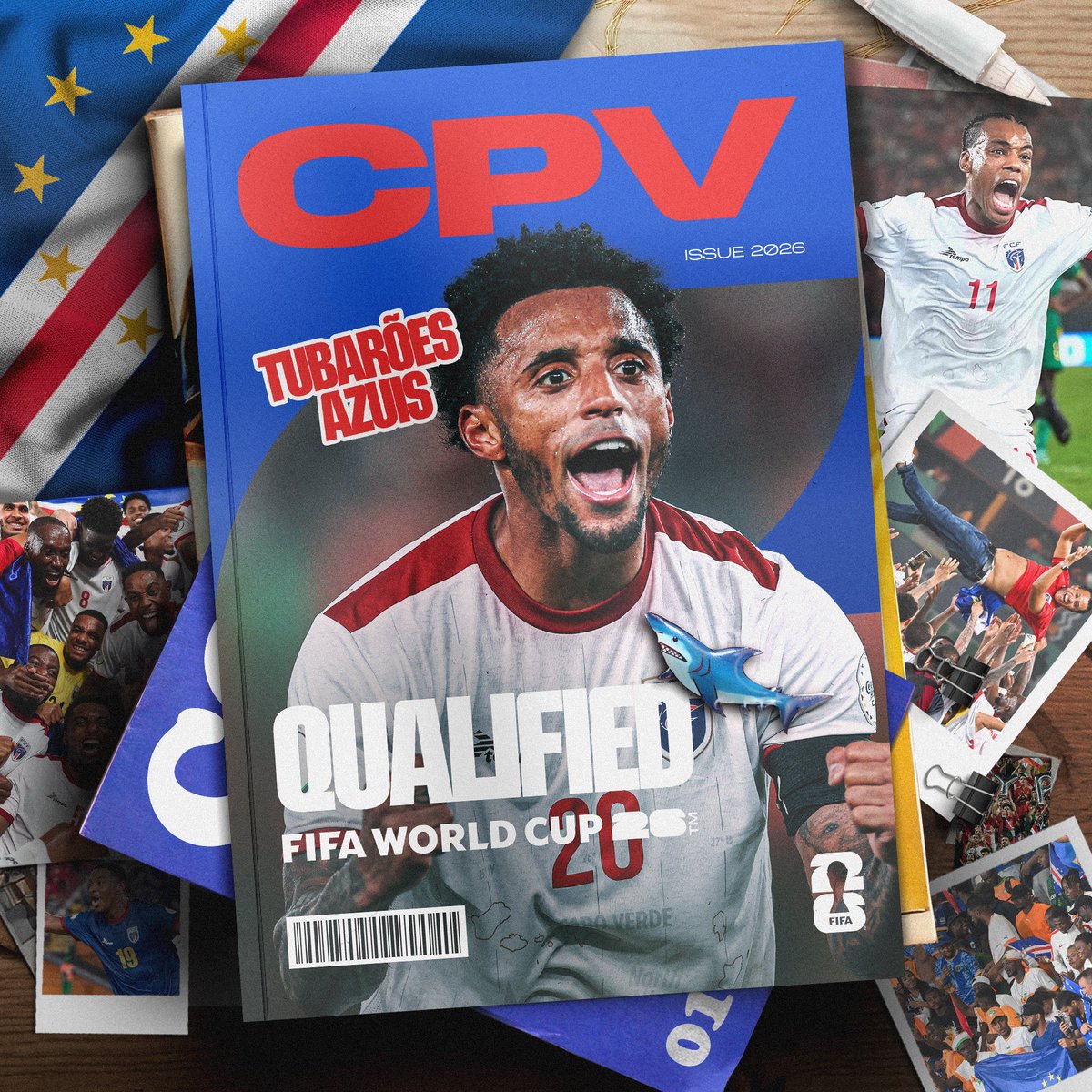 Spice919fm's tweet image. 🚨OFFICIAL: Cape Verde 🇨🇻 have secured their spot in the 2026 World Cup — marking it their first - ever qualification in History !

#WeAre26🇨🇦🇲🇽🇺🇸
#FIFAWorldCup2026 
#SpiceSports