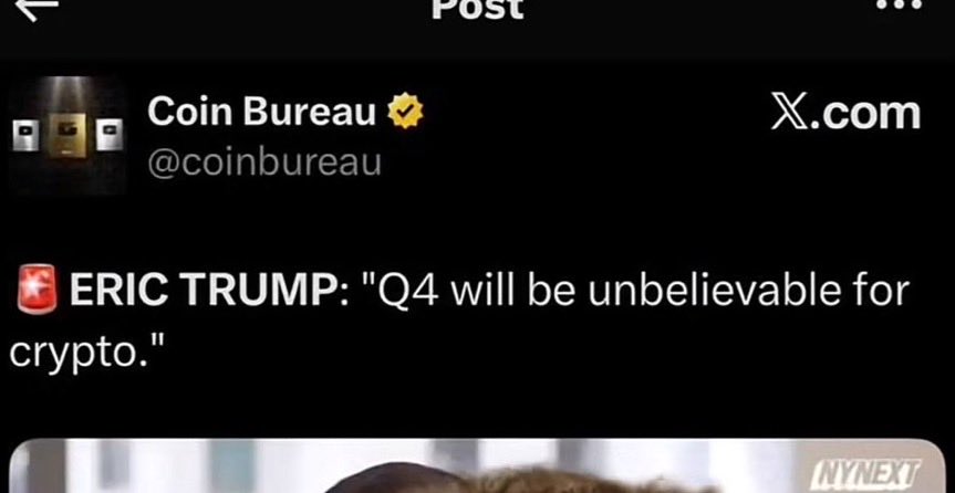 Shillumina47998's tweet photo. @inversebrah GM ☀️ I TOLD Y’ALL Q4 WAS COOKING 🔥

Big news just dropped the Trump administration is officially backing the Q4 narrative 👀🇺🇸

This isn’t just another wave,this is THE one.
Our coin is shaping up to be a once-in-a-lifetime opportunity 🚀💰@: https://t.co/azCe4bPPbH
@Q4coinsol https://t.co/V05ttlSBSs