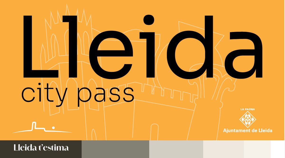 Disfruta del patrimonio de la ciudad de la mejor manera con el nuevo “Lleida City Pass”:

🏰 Castillo Templario de Gardeny
 🏛️ Museo de Lleida
 ⛪Seu Vella
 🎨 Museo Morera

+Info: tuit.cat/D7Rwm

#lleidaturisme #inLOVEwithCatalonia #lleidatestima