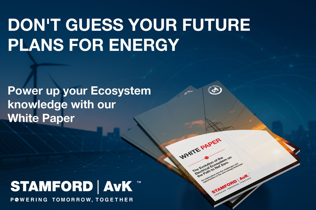 STAMFORDAvK's tweet image. Our Future Ready Whitepaper is designed for decision-makers seeking practical steps in navigating energy transition, compliance, and system design across industries.
Lead with confidence
👉 stamfordavk.li/cNiSbN-0x3

#STAMFORDAvK #LetsPowerUp #Alternators #FutureReady #WhitePaper