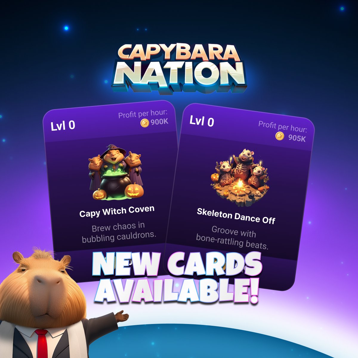 Capybara Nation - $BARA is live on Crypto.com (@capy_nation) / Posts / X