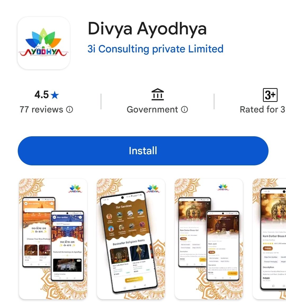 gemsofbabus_'s tweet image. Light Virtual Diya, Get Ayodhya Soil, Saryu Water: New Deepotsav initiative
UP Govt has introduced “Ek Diya Ram Ke Naam” campaign —devotees worldwide can light virtual diya for Lord Ram through Divya Ayodhya app.
>Ram Jyoti - ₹2100
>Sita Jyoti - ₹1100
>Lakshman Jyoti - ₹501