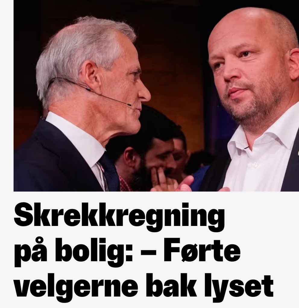 AP gjør ikke annet enn å føre velgerne bak lyset, ondhet satt i system. De ruinerer «vanlige» folk… dette kommer til å koste milioner…