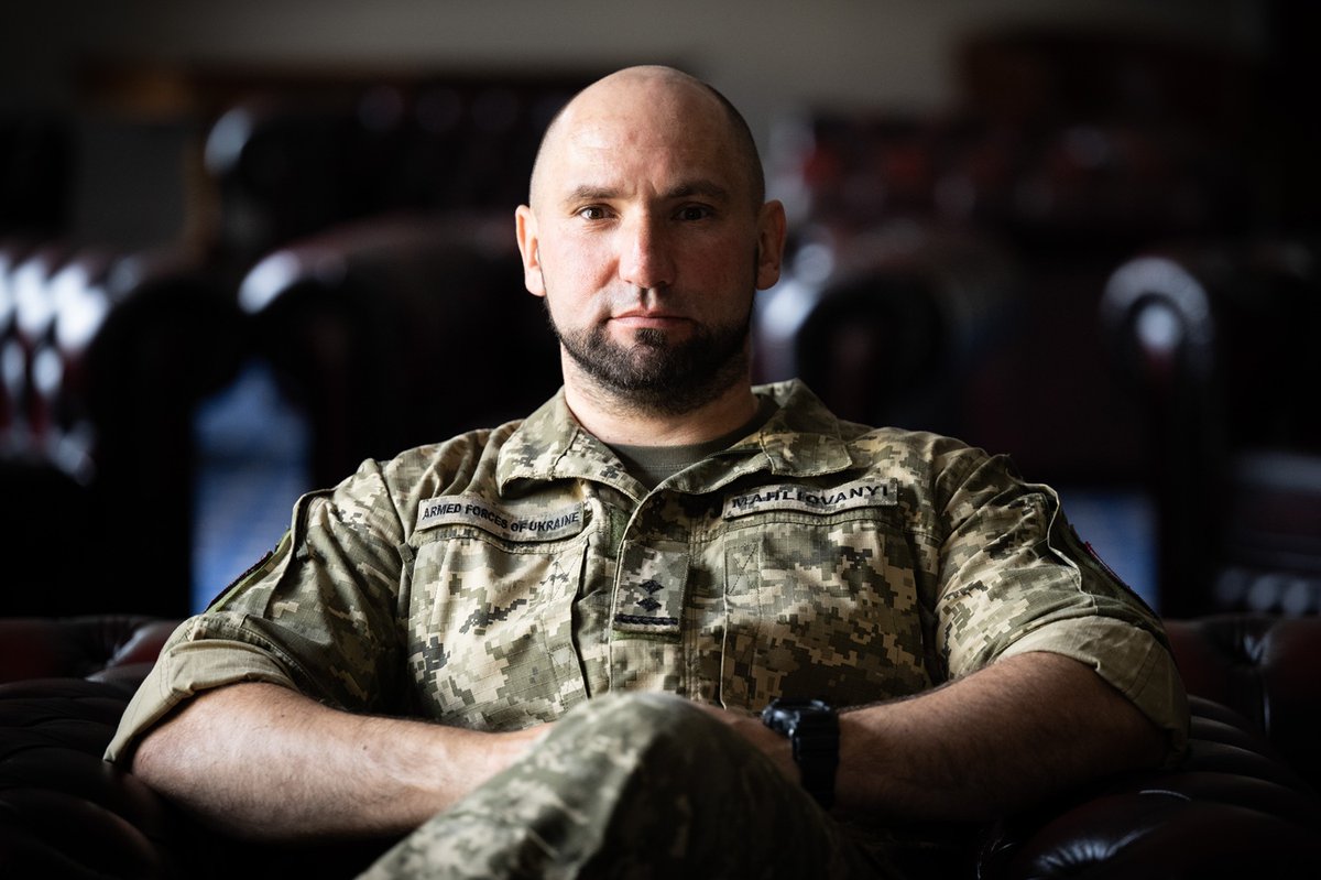 DefAcUK's tweet image. 🇺🇦 Lt Col Serhii Mahlovanyi, a Ukrainian officer with a track record of innovation and leadership, joins ACSC 29 at the UK Defence Academy.
From frontline training tools to international collaboration, his journey is one of impact and insight.
🔗 ow.ly/RZb150Xaloy
